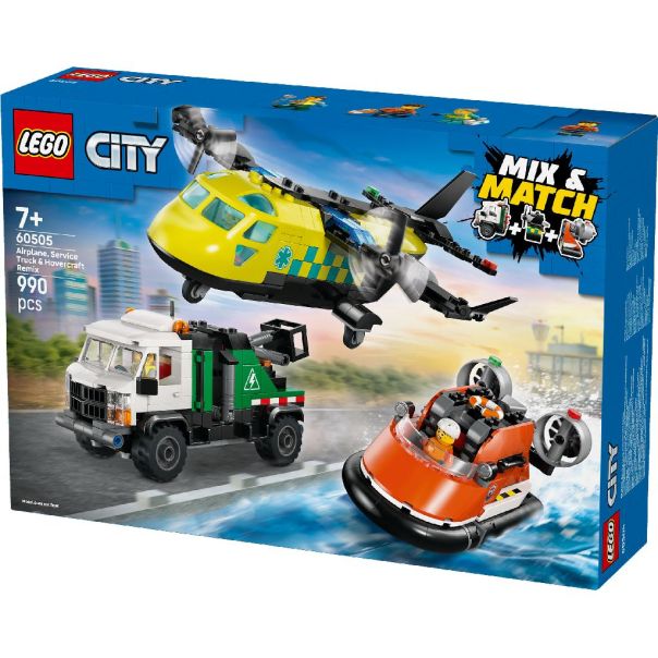 LEGO 60505 Remiks avion, servisni kombi i lebdelica - EP2905635