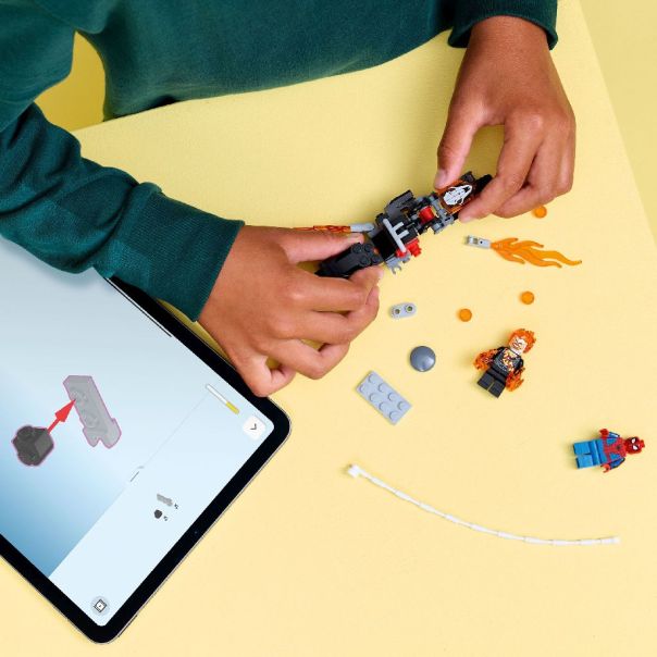 LEGO 76335 Spajdermen protiv Goust Rajdera na motociklu - EP2905776