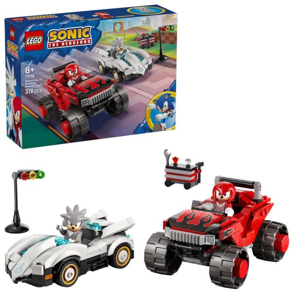 LEGO Silver automobil protiv Naklsa čudovišni kamion - EP2943103