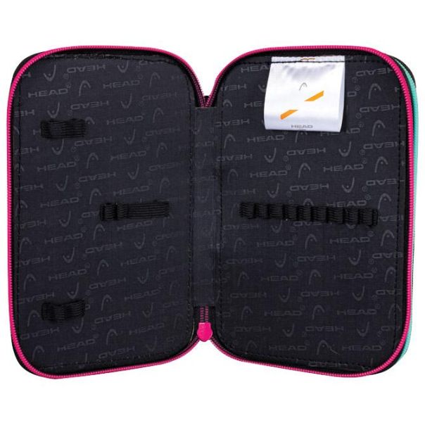 HEAD Prazna pernica 2zipa AC2 Night Cat - 20185-1-1