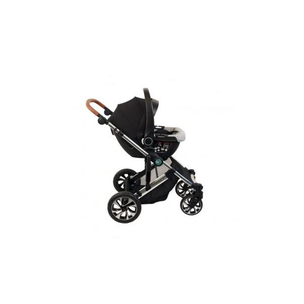 PUERRI Kolica za bebe Trio Sistem Diamond Grey & Silver frame - 201955