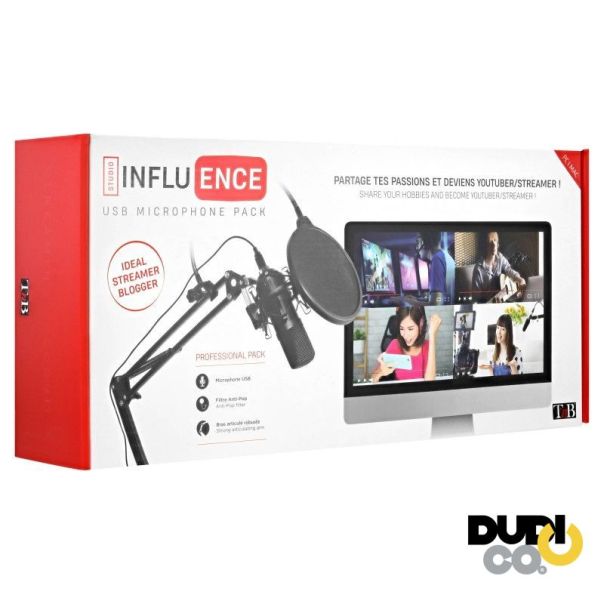 TNB Komplet mikrofona sa držačima PKSTREAMER - 31724-1