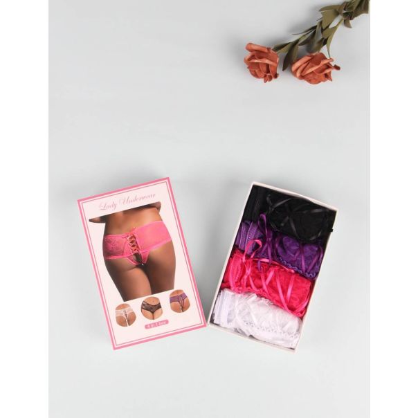Seksi gaćice SET 3+1 gratis FP5179P - FP5179P