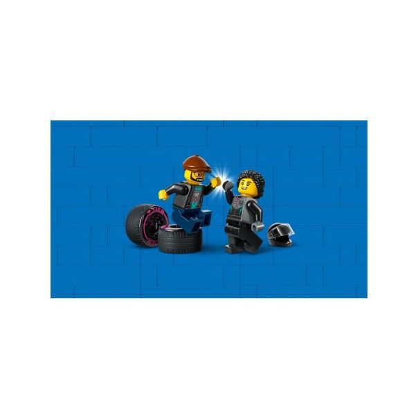 LEGO Kocke 60406 Trkački auto i auto-transporter - 202167