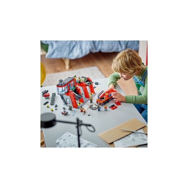 LEGO 60414 Vatrogasna stanica s vatrogasnim vozilom - 202177