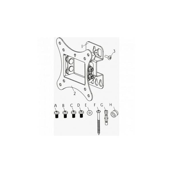 AVATAR Zidni nosač za TV 24