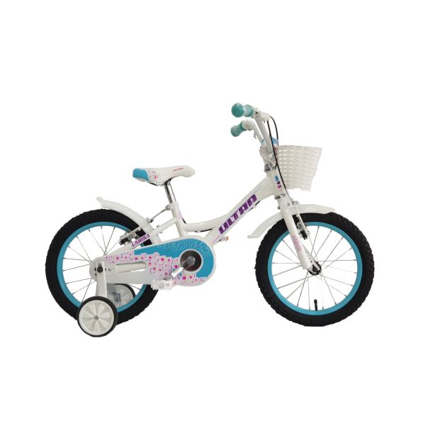 ULTRA Bicikl 16' ULTRA LARISA V-BRAKE 2022 / White - 3246-1