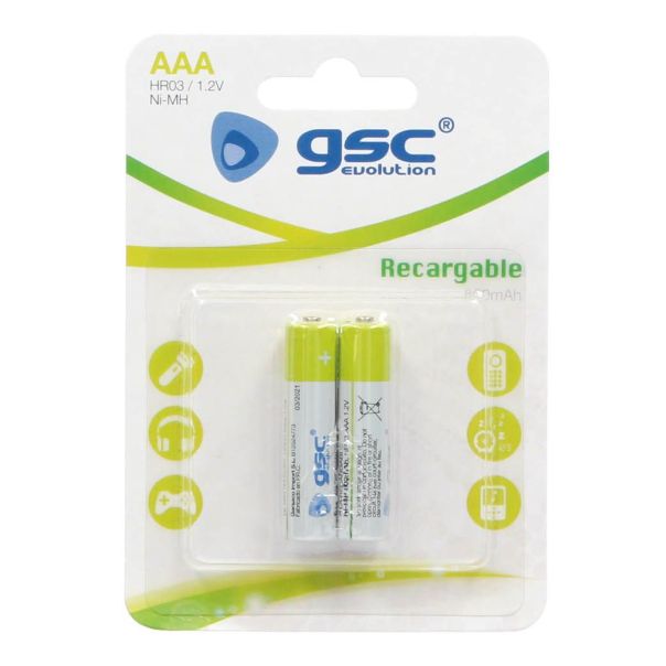 GSC Punjiva Baterija HR03 BLISTER AAA 1,2V 800mAh - 37324