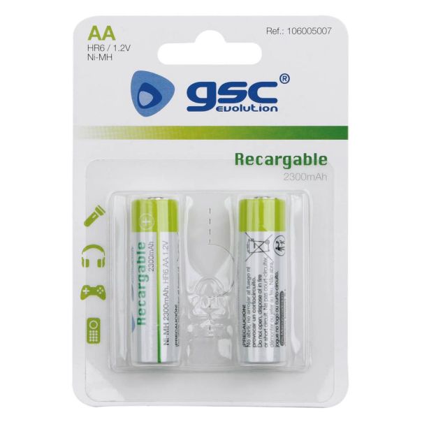 GSC Punjiva Baterija HR06 BLISTER AA 1,2V 2300mAh - 37325-1