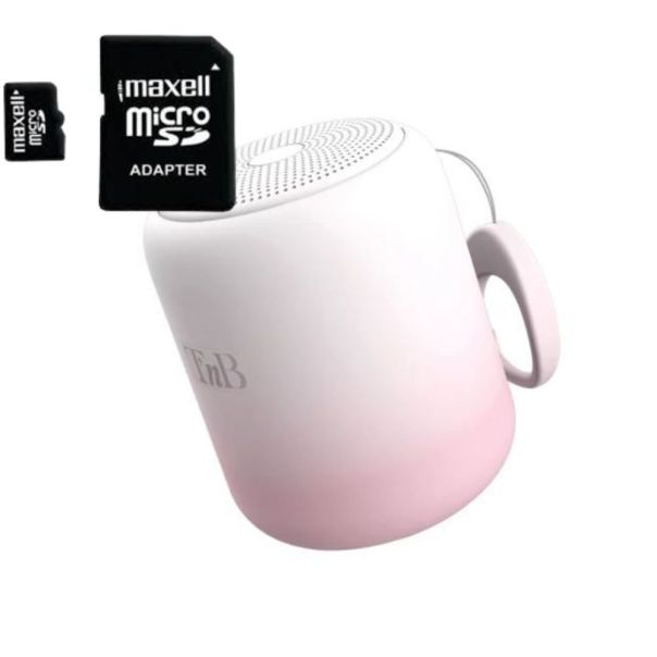 TNB Bežični Bluetooth zvučnik BUNDLE HPCOLORPK + 8 GB MICRO SDHC - 37365