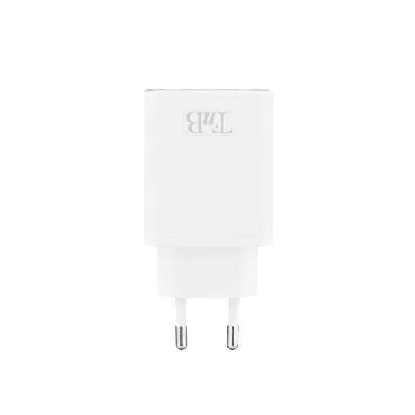 TNB Punjač CHGAN65W, 65W, USB-C X 2 + USB-A QC 3.0 - 37302