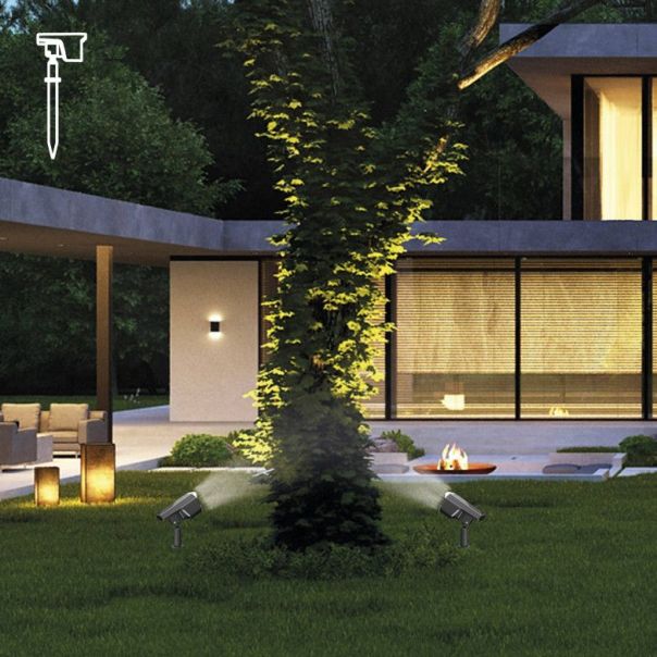 KSIX Solarna lampa RGB+CCT BXOUTL4S - 37115