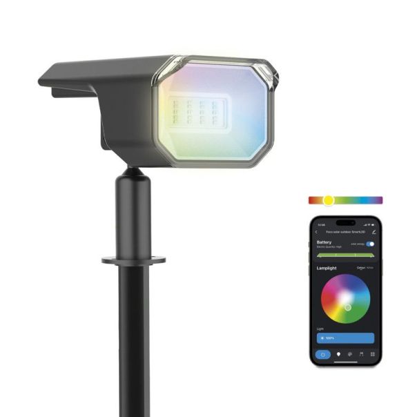 KSIX Solarna lampa RGB+CCT BXOUTL4S - 37115