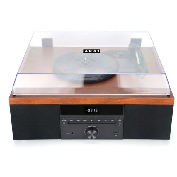AKAI Gramofon ATT-14BT, braon/crna - EP2168733