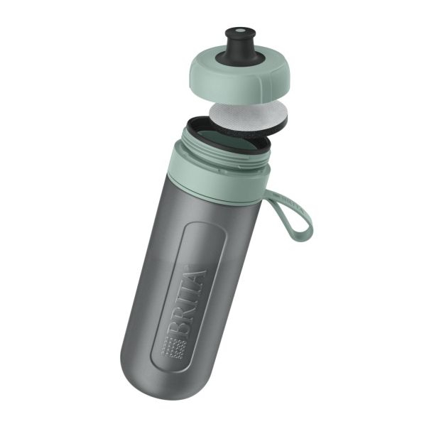 BRITA Flašica za filtriranje vode Fill&Go Active 0.6L sivo/zelena - 4006387128159