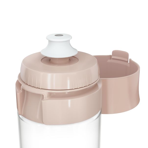 BRITA Flašica za filtriranje vode Fill&Go Vital 0.6L, svetlo roze - 4006387128418
