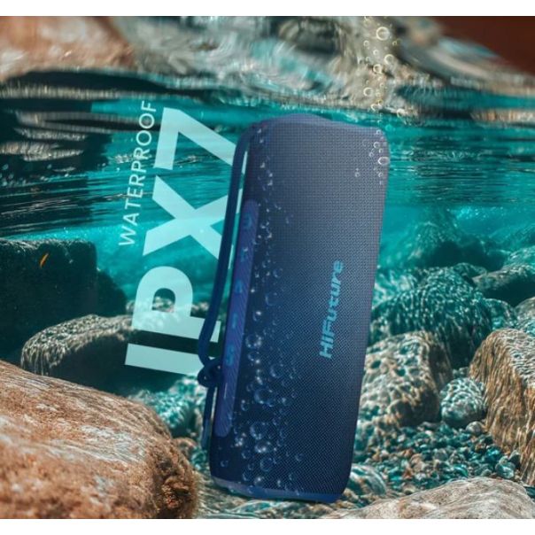 HIFUTURE Bežični Bluetooth zvučnik ALPHABL, plava - 38488