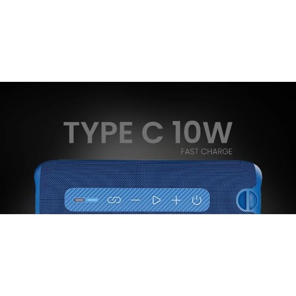 HIFUTURE Bežični Bluetooth zvučnik ALPHABL, plava - 38488