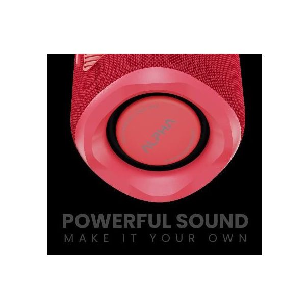 HIFUTURE Bežični Bluetooth zvučnik ALPHARD, crvena - 38489