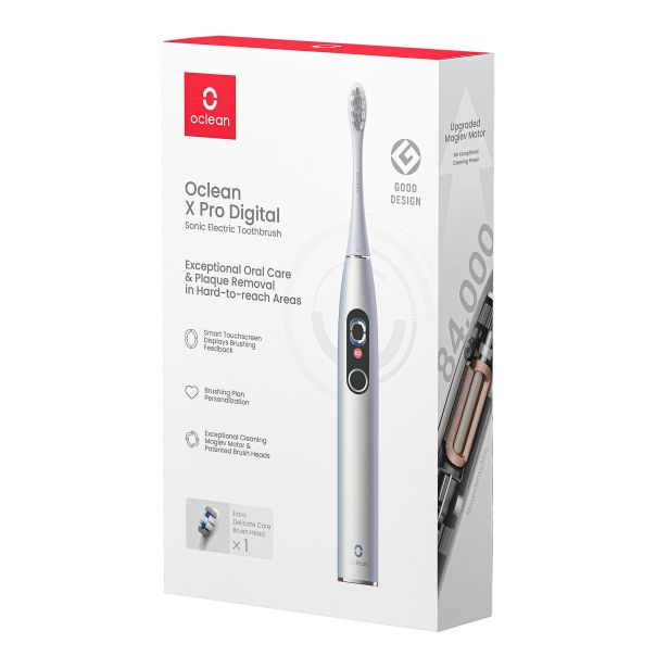 OCLEAN električna četkica za zube srebrna 552560 XPRO DIGITAL - 38598