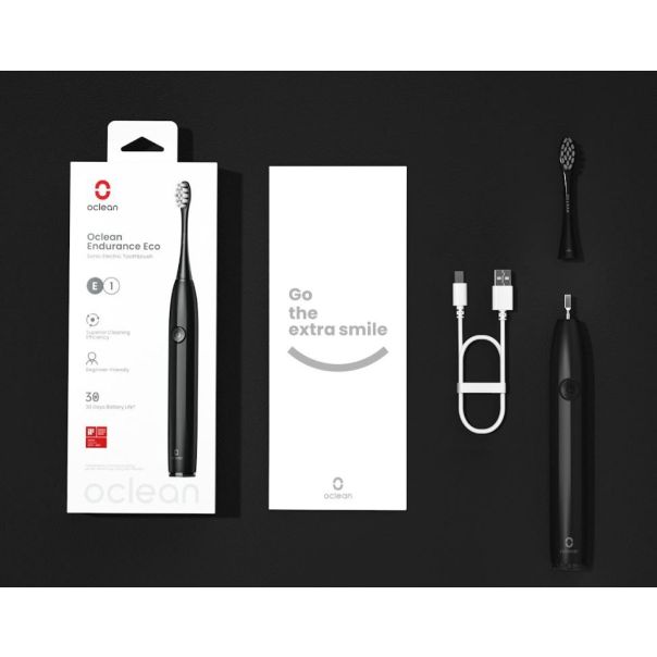 OCLEAN Električna četkica za zube crna 553321 ENDURANCE ECO - 38602