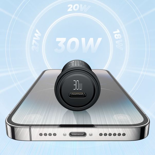 MCDODO Auto Punjač CC-7492, 30W USB-C + Kabl 36W TIP-C NA LIGHTNING, 1,2m - EP2853988