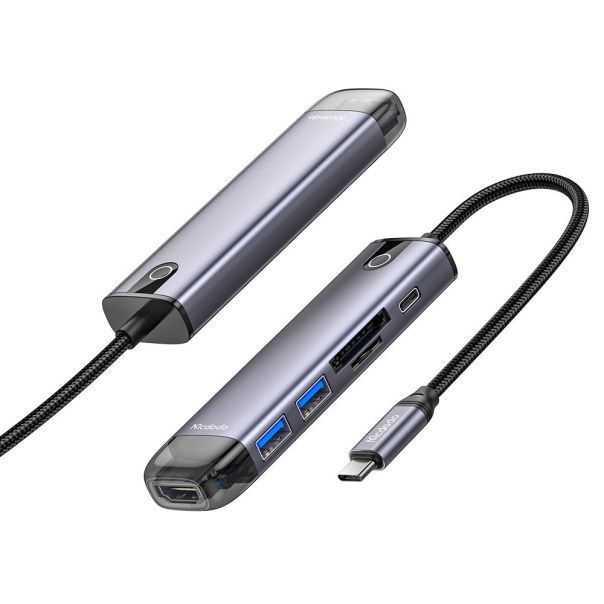 MCDODO USB HUB HU-7740, 6 u 1 USB-C - 37763
