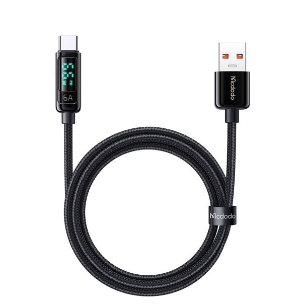 MCDODO Kabal CA-8690 DIGITAL DISPLAY 100W, USB na TIP-C 6A, 1,2m - 37773