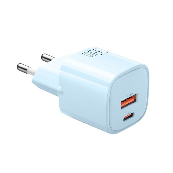MCDODO Kućni Punjač CH-0154 33W, TIP-C + USB-A, plava - 37786