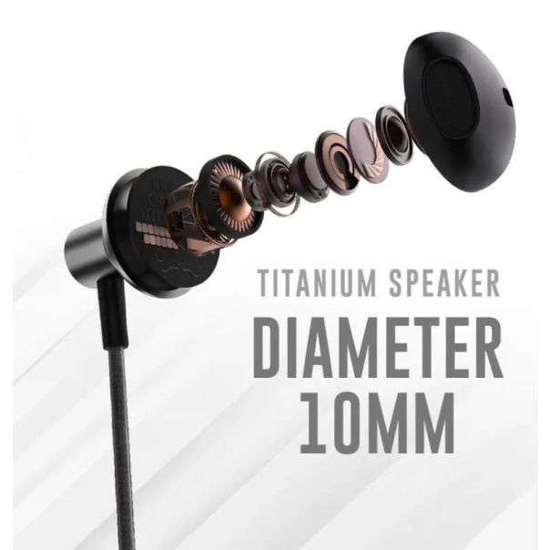 HIFUTURE Slušalice za telefon MI5, TIP-C, crna - 38160