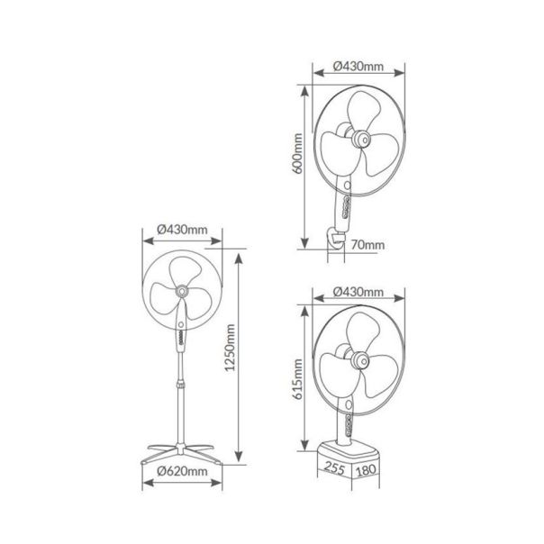 GSC KURELI Ventilator 3U - 38186