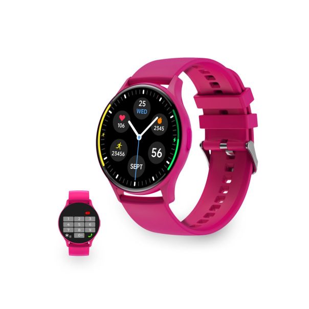 KSIX Pametni sat BXSW16F CORE AMOLED, roza/ljubičasta - 38271