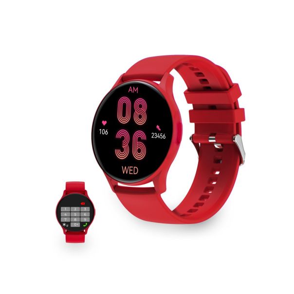 KSIX Pametni sat BXSW16RJ CORE AMOLED, crvena - 38272