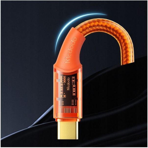 MCDODO Kabl CA-2093, 6A, USB-A na TIP-C, 1.8m, narandžasta - 38466