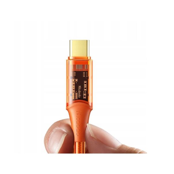 MCDODO Kabl CA-2093, 6A, USB-A na TIP-C, 1.8m, narandžasta - 38466