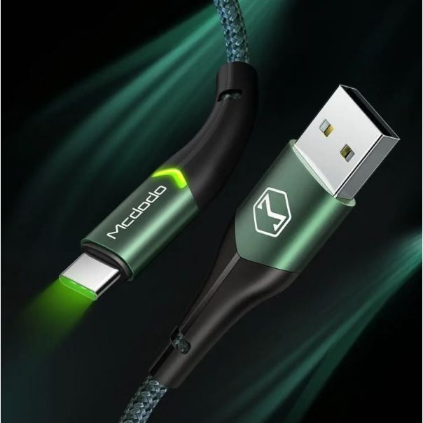 MCDODO Kabl CA-7961 USB-A na TIP-C, 1m, zelena - 38468