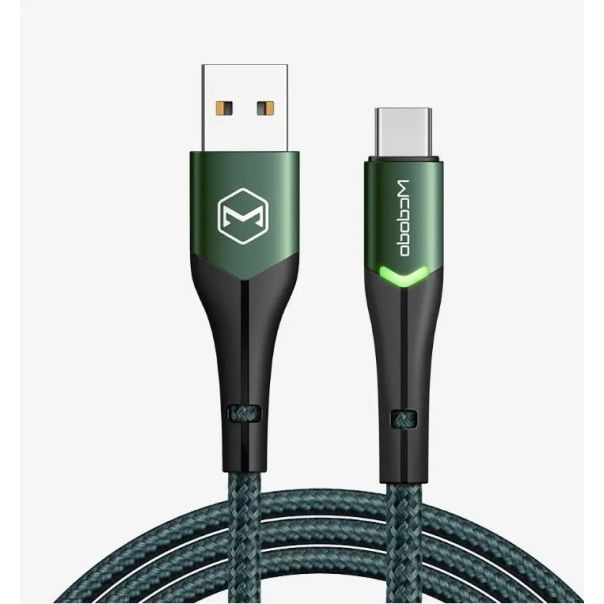 MCDODO Kabl CA-7961 USB-A na TIP-C, 1m, zelena - 38468