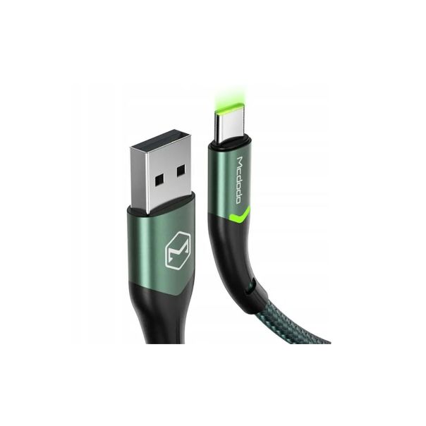 MCDODO Kabl CA-7961 USB-A na TIP-C, 1m, zelena - 38468