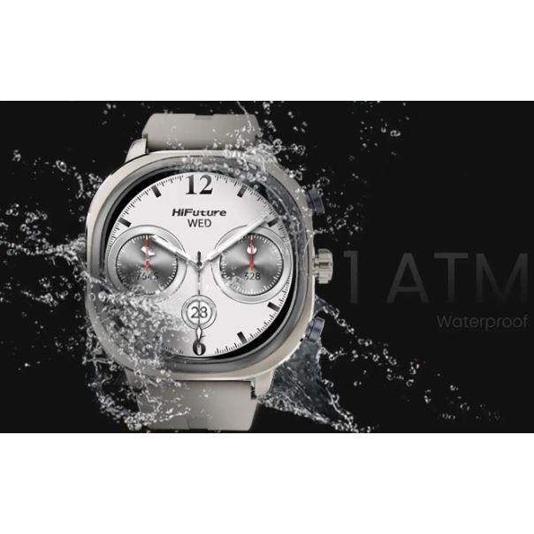 HIFUTURE Pametni sat AIXLITESIL, siva - 38479-1