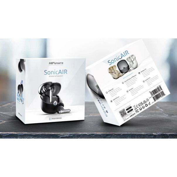 HIFUTURE Bluetooth slušalice SONICAIRBK, crna - 38480
