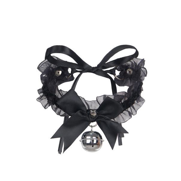 Ogrlica sa mašnom i zvončićem R82107-1 - R82107-1