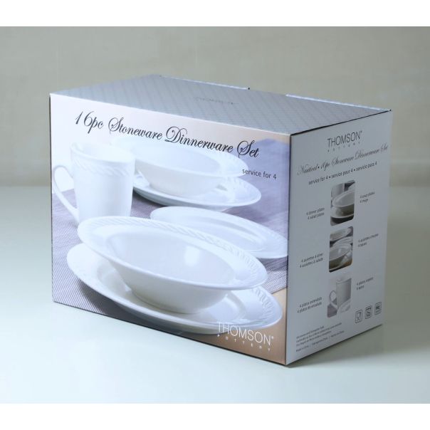 THOMSON Servis za ručavanje 16/1 beli - 202533