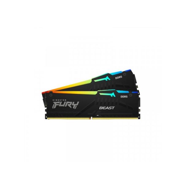 KINGSTON DIMM DDR5 16GB (2x8GB kit) 6000MT/s KF560C36BBEAK2-16 FURY Beast RGB EXPO - MEM02516