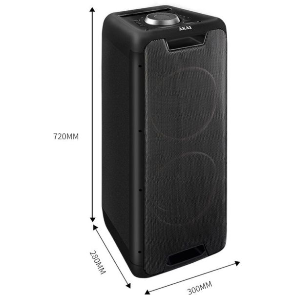 AKAI Bluetooth zvučnik DJ-880, crna - EP2170368
