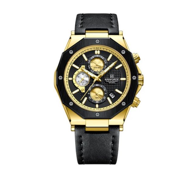 Naviforce Muški ručni sat Kvarcni mehanizam 8028 GBB - NF8028 GBB