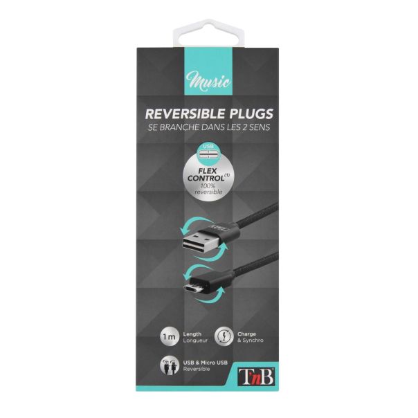 TNB Kabl CBMUSBSON2, micro USB, 1m, crna - EP2755664