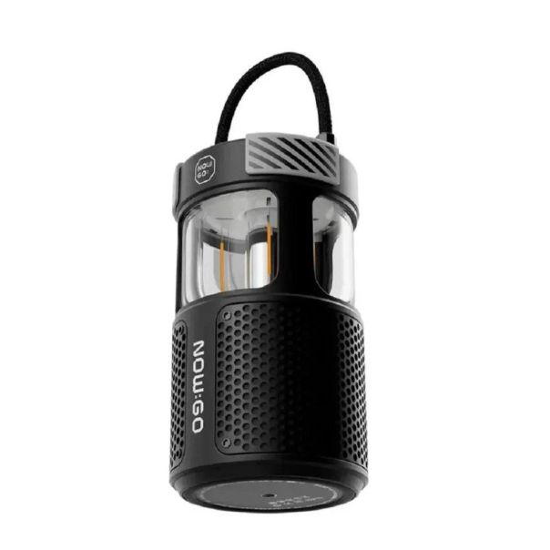 NOW GO Bluetooth zvučnik, lampa, Powerbank F1, crna - EP2797012