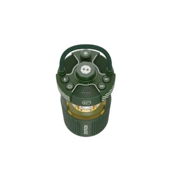 NOW GO Bluetooth zvučnik, lampa, Powerbank F1, zelena - EP2797015