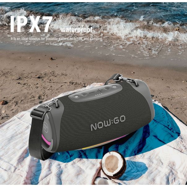 NOW GO Bluetooth zvučnik STORM LITE, crna - EP2797021
