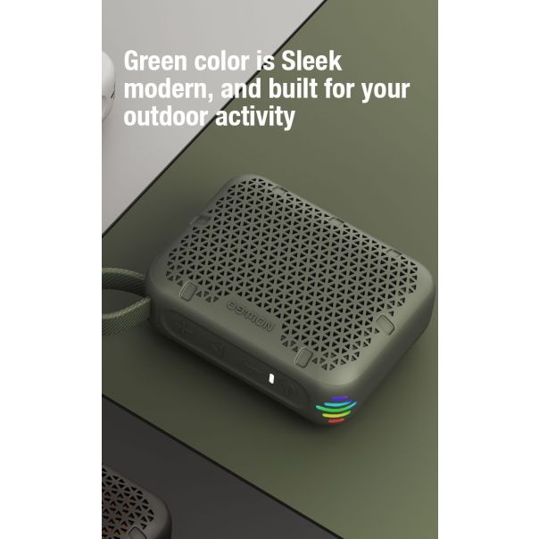 NOW GO Bluetooth zvučnik STONE M1, zelena - EP2797030